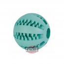 Trixie Denta Fun Baseball, Mintfresh, Naturgummi  7 cm