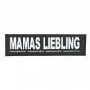 ARDEBO.de 2 Julius-K9 Klettsticker MAMAS LIEBLING