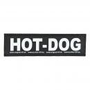 ARDEBO.de 2 Julius-K9 Klettsticker HOT DOG