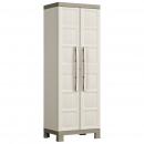 ARDEBO.de - Keter Universalschrank Excellence Beige und Taupe 182 cm