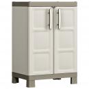 ARDEBO.de - Keter Lagerschrank Excellence Niedrig Beige und Taupe 97 cm