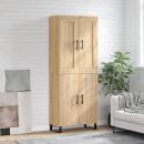 ARDEBO.de - Highboard Sonoma-Eiche 69,5x34x180 cm Holzwerkstoff