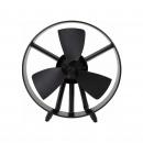 ARDEBO.de Eurom Safe-blade fan black Bodenventilator, 18W, mit weichen Gummiblättern, schwarz (385038)