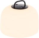 ARDEBO.de Nordlux Kettle To-Go 22 Akkuleuchte, LED, IP65, 300L, 4,8W, dimmbar, schwarz-weiß (2018003003)