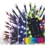 ARDEBO.de EMOS D4ZR02 GoSmart LED Weihnachtliche Lichterkette, 12m, Außen/Innen, RGB, Programme, Timer, WiFi (1550044029)