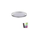 ARDEBO.de Paul Neuhaus Q-Vito LED-Deckenleuchte, 39W, 4000lm, Smart Home, silber (8416-55)