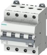 ARDEBO.de Siemens 5SU1346-6FP16 FI/LS-Schalter, 6 kA, 4P Typ A, 30 mA, B-Char, In: 16A Un: 400V