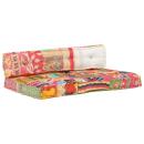 ARDEBO.de - Palettensofa-Auflage Mehrfarbig Stoff Patchwork