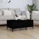 Couchtisch Schwarz 90x50x36,5 cm Holzwerkstoff