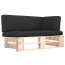 ARDEBO.de - Outdoor-Ecksofa Paletten Kiefernholz Imprägniert