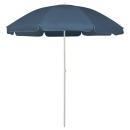 ARDEBO.de - Strandschirm Blau 240 cm