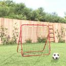 Fußball-Rebounder Verstellbar 96x80x96 cm Stahl und PE