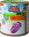 MACs Dog Mono Ente 800g (Menge: 6 je Bestelleinheit)