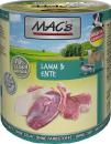 MACs Dog Lamm & Ente 800g (Menge: 6 je Bestelleinheit)