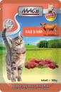 MACs Cat Pouch Pack Kalb & Rind 100g (Menge: 12 je Bestelleinheit)