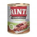 Rinti Dose Kennerfleisch Wildschwein 800 g (Menge: 12 je Bestelleinheit)