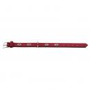 Hunter Halsband Softie Stone 45 rot/schwarz 32 - 40cm/28mm