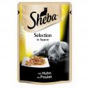 Sheba Portionsbeutel Cuisine mit Huhn in Sauce 85g (Menge: 28 je Bestelleinheit)