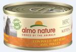 Almo Nature HFC Natural Kitten Huhn 70g (Menge: 24 je Bestelleinheit)