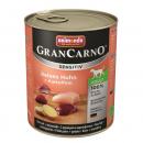 Animonda GranCarno Adult Sensitive Huhn + Kartoffeln 800g (Menge: 6 je Bestelleinheit)