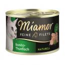 Miamor Dose Feine Filets Naturelle Bonito-Thunfisch 156 g  (Menge: 12 je Bestelleinheit)