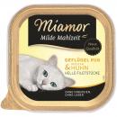 Miamor Schale Milde Mahlzeit Geflügel & Huhn 100 g (Menge: 16 je Bestelleinheit)