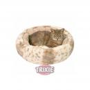 Trixie Kuschelbett Leika, beige weiß beige