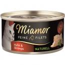 Miamor Dose Feine Filets Naturelle Huhn & Shrimps 80 g (Menge: 24 je Bestelleinheit)