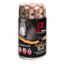 alpha spirit Dog Ristra Stick Pute 16er Pack (Menge: 12 je Bestelleinheit)