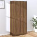 Kleiderschrank Braun Eichen-Optik 90x52x200 cm Holzwerkstoff