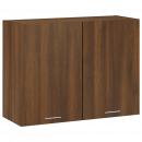 Hängeschrank Braun Eichen-Optik 80x31x60 cm Holzwerkstoff