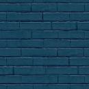 Noordwand Tapete Good Vibes Brick Wall Blau