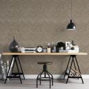 Noordwand Tapete Topchic Herringbone Braun