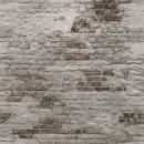 DUTCH WALLCOVERINGS Fototapete Old Brick Wall Grau