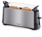 Cloer 3810 Langschlitz-Toaster für 2 Toastscheiben, 880 W, edelstahl