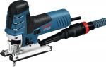 Bosch GST150CE Professional Stichsäge (0601512000), 780 W, Inkl. Handwerkerkoffer und Absaug-Set