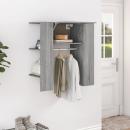 Flurschrank Grau Sonoma 97,5x37x99 cm Holzwerkstoff