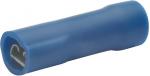 ARDEBO.de Klauke 830/1V Flachsteckhülsen PVC-isoliert, 1,5-2,5 mm², blau, 100 Stck.