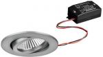 Brumberg LED-Deckenleuchte, EBS, 230V, 6W, 3000K, nickel matt (38363153)