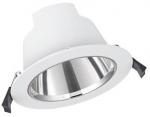 LEDVANCE DL COMFORT DN 155 LED-Downlight, 18 W, 3000 K, 3CCT, IP54, WT, weiß