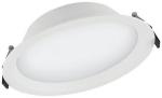 LEDVANCE DL ALU DN 200 LED-Downlight, 25 W, 4000 K, IP44, IP20, WT, kaltweiß