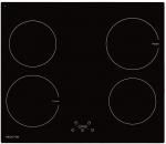 Exquisit EKI 701-5 Autarkes Induktionskochfeld, Glaskeramik, 60 cm breit, 4 x 1400 W, rahmenlos