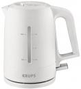 Krups Proaroma BW2441 Wasserkocher, 2400 W, 1,6l, Wasserstandsanzeige, weiß