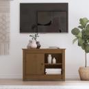 TV-Schrank Honigbraun 70x36,5x52 cm Massivholz Kiefer