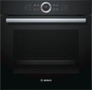 Bosch HBG635BB1 Serie 8 EEK: A+ Einbaubackofen, 60 cm breit, 71 l, 4D Heißluft, AutoPilot, schwarz