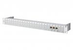 Metz Connect 130920-E E-DAT modul 24x8(8) 1HE Patchfeld Cat.6A, lichtgrau