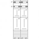 Eaton Electric ZSD-Z29A0575 Zählerfeld, 2-feldrig, vorbereitet, Version Z29A0575