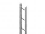 Niedax STL 60.603/3 Steigetrasse, 60x600x3000 mm, Sprossenabstand 300 mm, 1 kN, t=1,5 m (Menge: 3 m je Bestelleinheit)