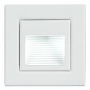 Brumberg R3929WW LED-Wandeinbauleuchte 230 V AC, 50 Hz, 1,2 W, 3.000 K, quadratisch, stru