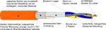 Kabel & Leitungen E30 2X2X0,8 ROT Sienopyr-Plus E30 JE-H(ST)H Bd E30 rot Brandmelde       T500 (Menge: 500 m je Bestelleinheit)